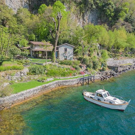 The Writer'S Nest Waterfront Villa By Rent All Como Faggeto Lario Exteriör bild