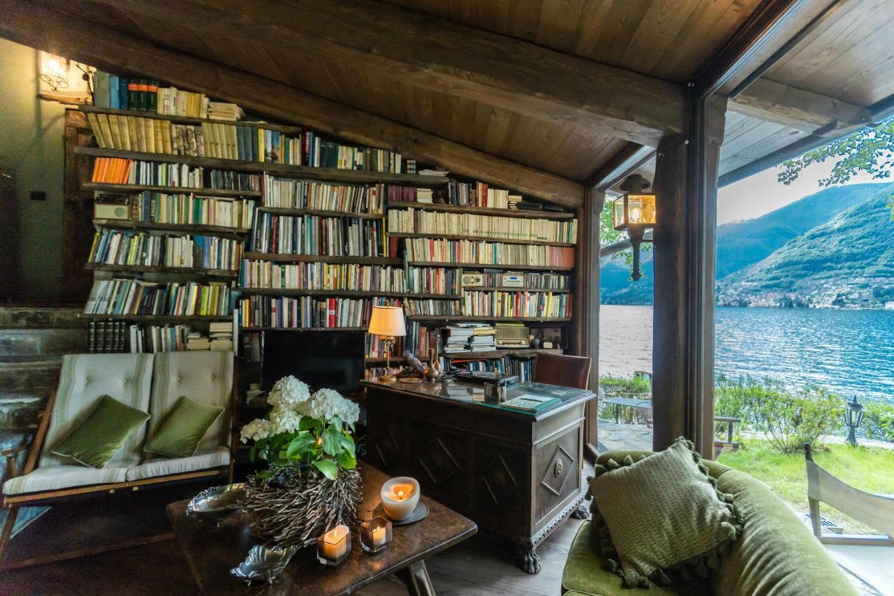 The Writer'S Nest Waterfront Villa By Rent All Como Faggeto Lario Exteriör bild