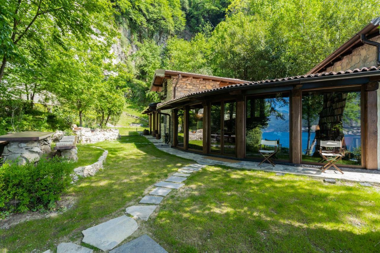 The Writer'S Nest Waterfront Villa By Rent All Como Faggeto Lario Exteriör bild