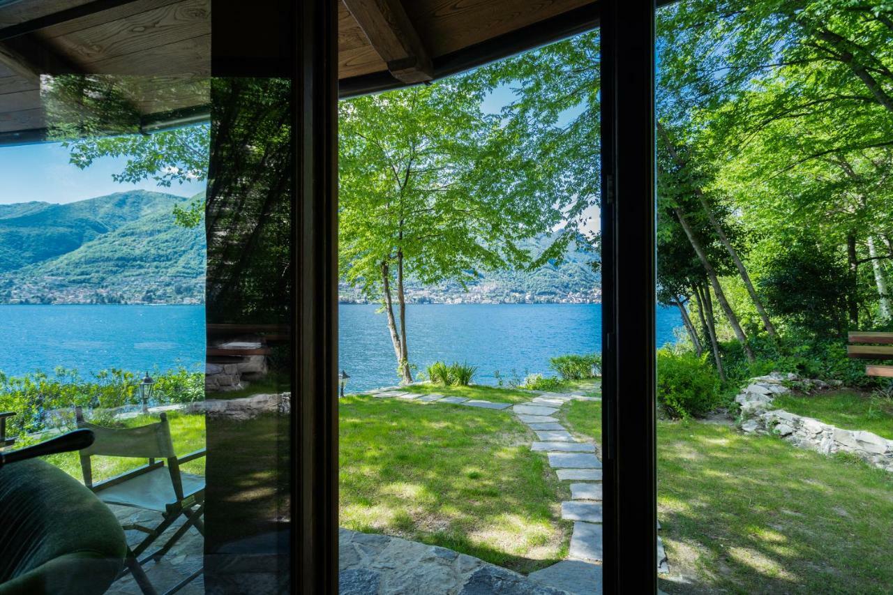 The Writer'S Nest Waterfront Villa By Rent All Como Faggeto Lario Exteriör bild