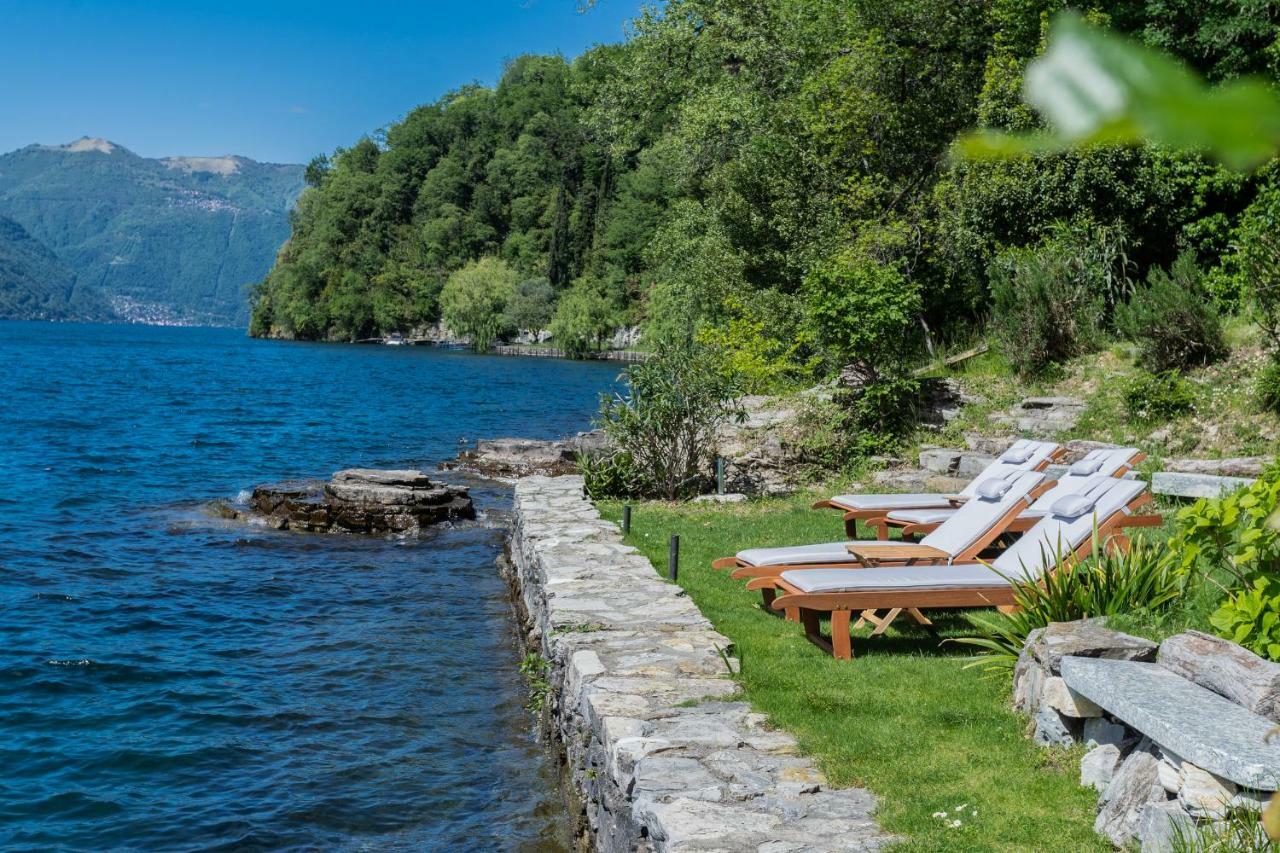 The Writer'S Nest Waterfront Villa By Rent All Como Faggeto Lario Exteriör bild