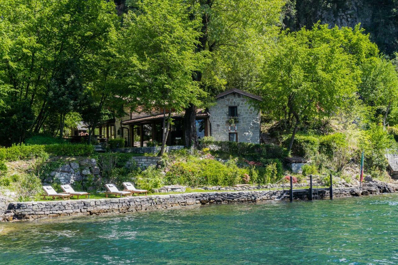 The Writer'S Nest Waterfront Villa By Rent All Como Faggeto Lario Exteriör bild